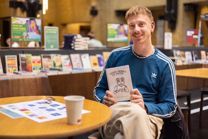 Dave (31) heeft ‘ineens’ een eigen boek in de bieb: ‘Dat kan ik ook ...