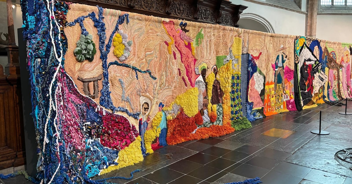 Dit is waarom je een 35 meter lang wandkleed in de Grote Kerk Breda vindt