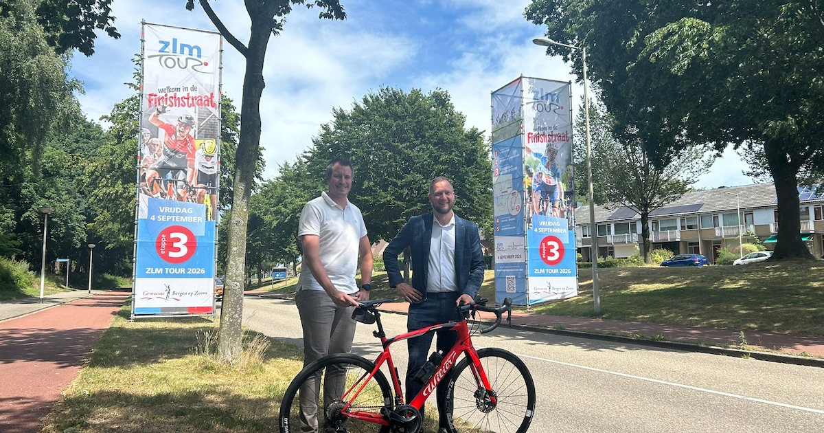 Hier finisht de ZLM Tour straks in Bergen op Zoom